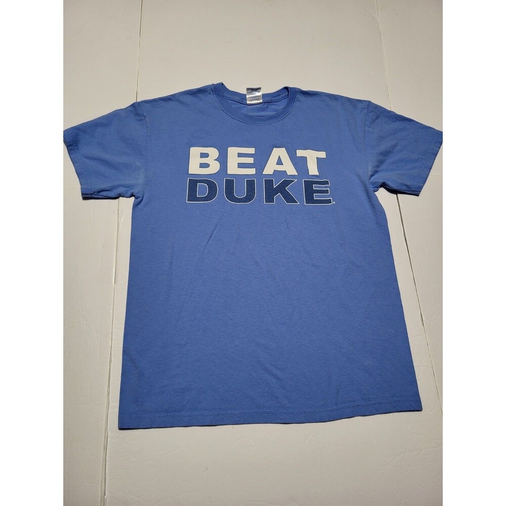 (#19) North Carolina UNC Tar Heels Beat Duke Basketball Size Men M Short Sleeve